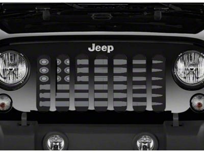 Grille Insert; Ammo Flag Tactical (07-18 Jeep Wrangler JK)