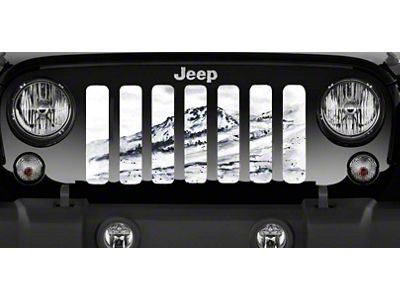 Grille Insert; Appalachian Mountains (76-86 Jeep CJ5 & CJ7)
