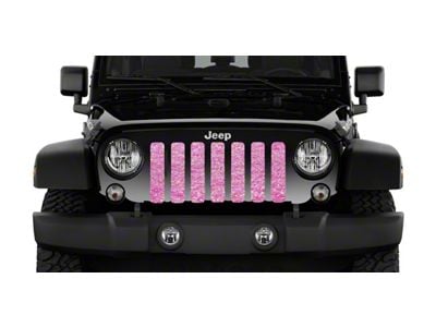 Grille Insert; Baby Pink Storm (07-18 Jeep Wrangler JK)