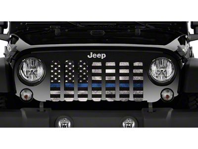 Grille Insert; Blue Steel (97-06 Jeep Wrangler TJ)