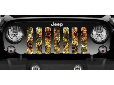 Grille Insert; Bold Sunflower (97-06 Jeep Wrangler TJ)