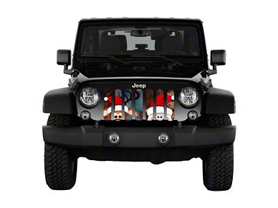 Grille Insert; Christmas Eve (07-18 Jeep Wrangler JK)
