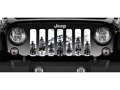 Grille Insert; Colorado Mountain Pine (07-18 Jeep Wrangler JK)