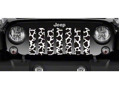 Grille Insert; Cow Hide (07-18 Jeep Wrangler JK)
