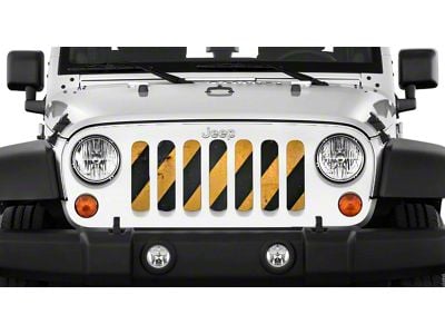 Grille Insert; Cross Walk (87-95 Jeep Wrangler YJ)