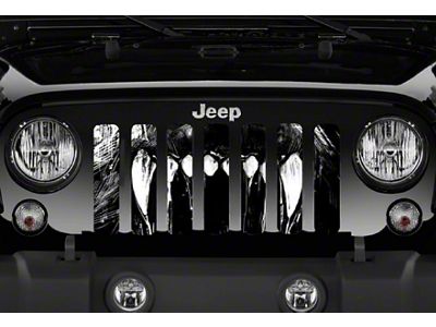 Grille Insert; Fangs (76-86 Jeep CJ5 & CJ7)