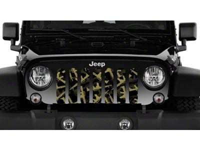Grille Insert; Field Of Dreams AR (87-95 Jeep Wrangler YJ)