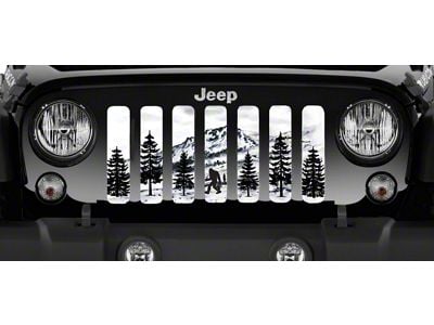 Grille Insert; FisherFoot Colorado Bigfoot (07-18 Jeep Wrangler JK)