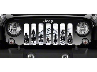 Grille Insert; FisherFoot Colorado Bigfoot (18-25 Jeep Wrangler JL w/o TrailCam)