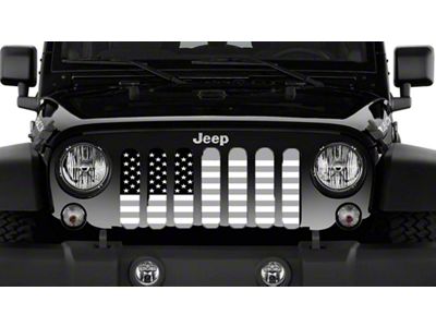 Grille Insert; Ghost Tactical (07-18 Jeep Wrangler JK)