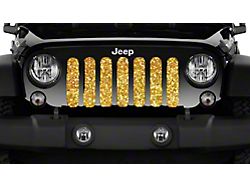 Grille Insert; Gold Flake (07-18 Jeep Wrangler JK)