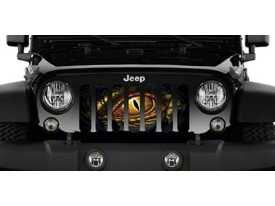 Grille Insert; Green Dragon (07-18 Jeep Wrangler JK)