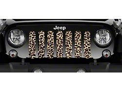 Grille Insert; Leopard Animal Print (97-06 Jeep Wrangler TJ)