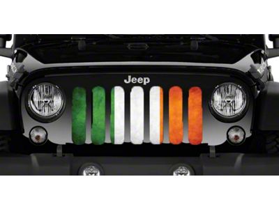 Grille Insert; Luck O' The Irish (76-86 Jeep CJ5 & CJ7)