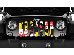 Grille Insert; Maryland Crab Flag (97-06 Jeep Wrangler TJ)