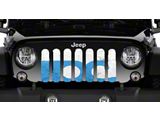 Grille Insert; Ocean City (18-25 Jeep Wrangler JL w/o TrailCam)