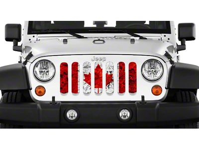 Grille Insert; Oh, Canada (76-86 Jeep CJ5 & CJ7)