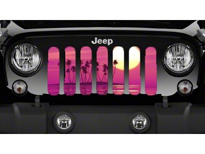 Grille Insert; Pink Beach (07-18 Jeep Wrangler JK)