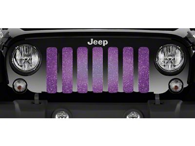 Grille Insert; Purple Fleck (07-18 Jeep Wrangler JK)