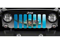 Grille Insert; Rip Tide Sea Turtle (07-18 Jeep Wrangler JK)