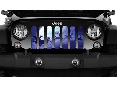 Grille Insert; Sleigh Ride (07-18 Jeep Wrangler JK)