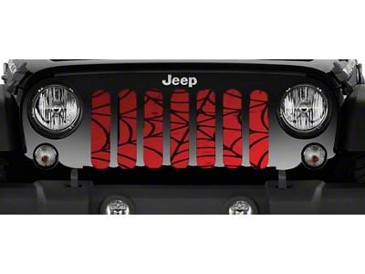 Grille Insert; Spider Webs (97-06 Jeep Wrangler TJ)