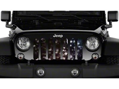 Grille Insert; Starry Night (18-25 Jeep Wrangler JL w/o TrailCam)