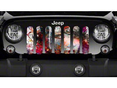 Grille Insert; Strength (97-06 Jeep Wrangler TJ)