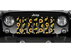 Grille Insert; Sunflowers (97-06 Jeep Wrangler TJ)