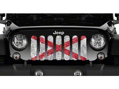 Grille Insert; Sweet Home Alabama (97-06 Jeep Wrangler TJ)