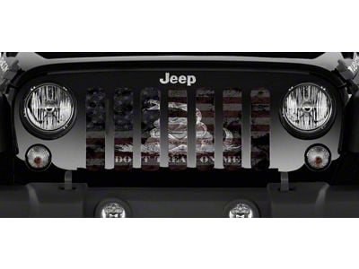 Grille Insert; Tactical American Gadsden (07-18 Jeep Wrangler JK)