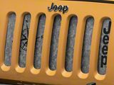 Jeep Licensed by RedRock Grille Insert; Tan Camo (07-18 Jeep Wrangler JK)