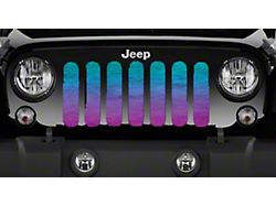 Grille Insert; Teal Ombre (97-06 Jeep Wrangler TJ)