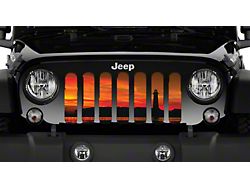 Grille Insert; Through the Darkness (87-95 Jeep Wrangler YJ)