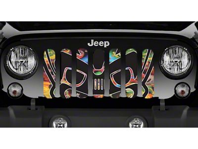 Grille Insert; Tiki Bob (97-06 Jeep Wrangler TJ)