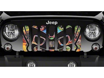 Grille Insert; Tiki Bob (87-95 Jeep Wrangler YJ)