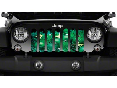 Grille Insert; Tis the Season (97-06 Jeep Wrangler TJ)