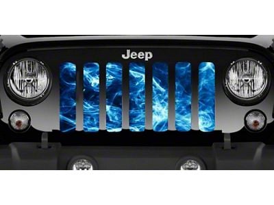 Grille Insert; UnderWater Smoke (07-18 Jeep Wrangler JK)