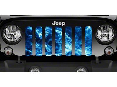 Grille Insert; UnderWater Smoke (97-06 Jeep Wrangler TJ)