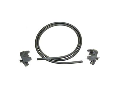 Hard Top Corner Seals and Center Trim Molding (87-95 Jeep Wrangler YJ)