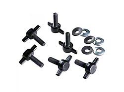 Hard Top Quick Removal Tee Knob Set; Set of Six (07-18 Jeep Wrangler JK)