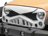 American Modified Hawke Grille; White (07-18 Jeep Wrangler JK)
