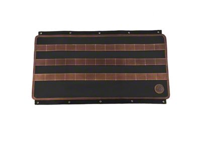 HD MOLLE Tailgate Panel; Black (18-25 Jeep Wrangler JL)