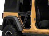 Jeep Licensed by RedRock HD Rear Adventure Doors with Jeep Logo (07-18 Jeep Wrangler JK)