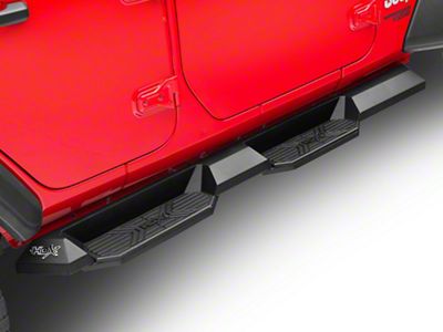 Westin HDX Xtreme Nerf Side Step Bars; Textured Black (18-25 Jeep Wrangler JL 4-Door)