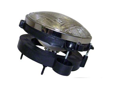 Headlight Assembly; Passenger Side (97-06 Jeep Wrangler TJ)