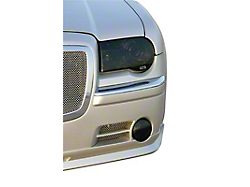 Headlight Covers; Smoked (07-10 Jeep Wrangler JK)