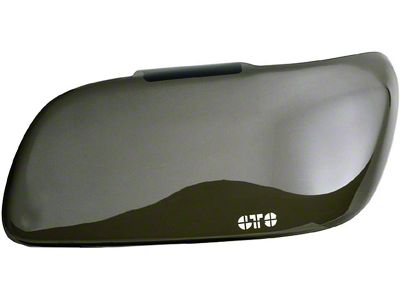 Headlight Covers; Smoked (07-18 Jeep Wrangler JK)