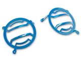 Headlight Guards; Hydro Blue (18-26 Jeep Wrangler JL)