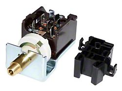 Headlight Switch and Connector; With Switch Stamped 5751098 (79-86 Jeep CJ5 & CJ7)